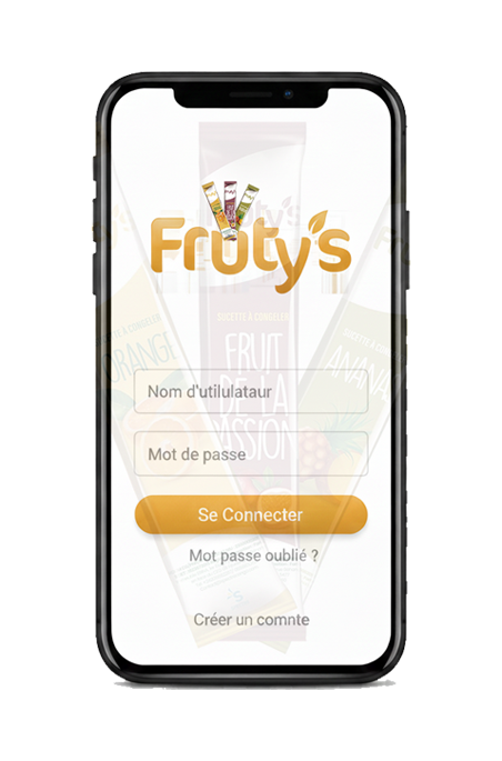 Application Fruty's - capture d'écran